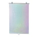 Estor enrollable arcoíris opaco sin taladrar 40x125 cm Estor enrollable para ventana con ventosas Efecto Arcoíris Estor enrollable protector solar 1