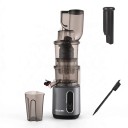 Estrattore lento BioloMix 200 W con apertura di riempimento da 75 mm Pressione a freddo Con filtro per gelato Grigio Per frutta e verdura a foglia 6