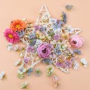 Estrella decorativa de ratán 4