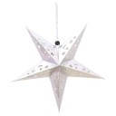 Estrella navideña colgante 7