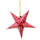 Estrella navideña colgante 3