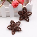Estrellas decorativas de ratán 5 uds. 5
