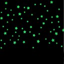 Estrellas luminosas adhesivas para pared 100 uds 3