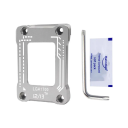 Estrutura de alumínio anti-deformação 7 x 5 cm para socket LGA1700 Reforço da placa-mãe Proteção do dissipador de CPU Montagem estável 3