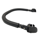 Estrutura de proteção frontal para o carrinho Babyzen YOYO em pele PU Manípulo removível para criança Punho ergonómico Acessório de segurança 1