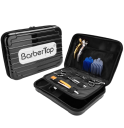 Estuche a prueba de golpes para herramientas de peluquería y barbería Caja impermeable para herramientas de peinado Estuche duradero con cremallera para suministros de peluquería 27,5 x 20,3 x 7 cm 3
