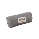 Estuche de lápices con diseño de tiburón, bordado, de tela, ideal para niños y niñas, ideal como accesorio de escritorio para la vuelta 3