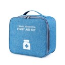 Estuche de viaje vacío 25x22x12 cm Caja médica grande Botiquín de primeros auxilios para viajes Farmacia a domicilio Organizador de medicamentos 5