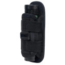 Estuche para linterna giratorio 15 x 5,5 cm Rotación de 360° Soporte universal para cinturón Material duradero Exterior Senderismo Uso táctico Ajuste 5