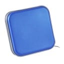 Estuche portátil para 40 CD y DVD con cremallera, organizador de discos cuadrado, soporte para discos, almacenamiento de CD para el hogar 5