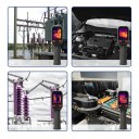 ET693C hőkamerás infravörös 256x192 szuper IR 512x384 1080P látható fúzió lézeres mutató fekete elektromos és ipari mérésekhez 11