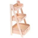 Étagère en bois pour poupée 4
