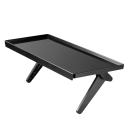 Étagère supérieure réglable pour moniteur 30 x 12,5 cm, fixation au moniteur, gain de place 2