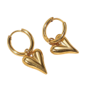 Éterica Set de Acero Inoxidable 316 Collar y Pendientes con Motivo de Corazón Joyería de Moda Impermeable Boda Aniversario Regalo 3