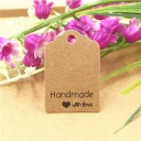 Etichette regalo con scritta 100 pz 5