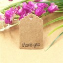 Etichette regalo con scritta 100 pz 6