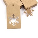 Etichette regalo di Natale 50 pz 12