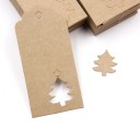 Etichette regalo di Natale 50 pz 9