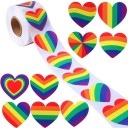 Etiquetas autoadhesivas corazón 500 uds. 7