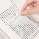 Etiquetas autoadhesivas transparentes 76 x 76 mm 50 hojas 3