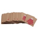 Etiquetas de papel para nombre navideñas, 30 unidades 4