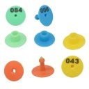 Étiquettes auriculaires pour animaux de ferme 100 pcs 2