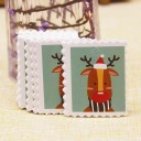 Étiquettes de Noël 50 pcs 4