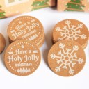 Étiquettes de Noël 50 pcs C611 4