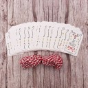 Étiquettes de Noël 50 pcs C617 5