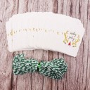 Étiquettes de Noël 50 pcs C617 8