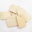 Étiquettes en bois 100 pièces 2