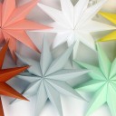 Étoile en papier décorative 1