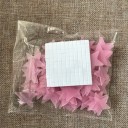 Étoiles adhésives lumineuses pour mur 100 pcs 8