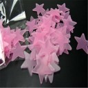 Étoiles phosphorescentes lumineuses pour mur 50 pcs 7
