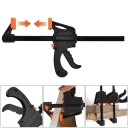 Étrier à serrage rapide de menuisier type F 10,2 cm Étrier de serrage à cliquet Commande rapide à une main Pour le bois 7