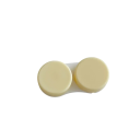 Étui à lentilles de contact en plastique compact uni avec marquage L et R pour un usage quotidien et un transport facile 8