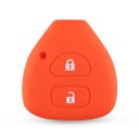 Étui de protection en silicone pour clé Toyota 6