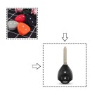Étui de protection en silicone pour clé Toyota 2