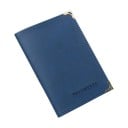 Étui de voyage pour documents avec pochettes transparentes et compartiments pour cartes Coins métalliques Bords cousus Cuir PU Dimensions 10,2 x 14 11