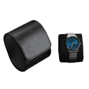 Étui de voyage pour montres 8 × 7 × 10 cm Étui à rouleau pour montres avec coussin intérieur organisateur de montres pour rangement et voyage 5