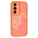 Etui do Samsung Galaxy S25 Wzór w paski Mocne krawędzie i wycięcie na aparat Materiał silikon Ochronny pokrowiec na telefon 28