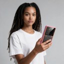 Étui étanche pour téléphone 18 x 9 x 2 cm IP68 universel 6,9 pouces transparent et tactile avec protection contre la poussière et les chocs 2