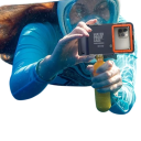 Étui étanche pour téléphone jusqu'à 15 m Protection pour la natation et la plongée Étui de protection premium 6,9" Lanière 19,5x10,9x4,4 cm 2