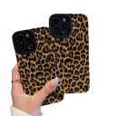 Etui Leopard iPhone XR Stylowe etui Etui ochronne Wzór w panterkę Konstrukcja antypoślizgowa Zabezpieczenie przed upadkiem Nowoczesny dodatek 5