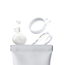 Étui magnétique pour écouteurs 11 x 11 cm Sac magnétique pour écouteurs intra-auriculaires Fermeture automatique Mécanisme pratique de fermeture automatique 3