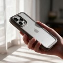 Etui na iPhone 18 Pro Max Przezroczysty tylny panel Pokrywa z PC + TPU Podwyższona ramka aparatu Ochrona przed uderzeniami 22