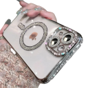 Etui na iPhone&#39;a 14 Plus Sparkling Stones Luksusowe etui z magnetyczną obsługą ładowania bezprzewodowego Elegancka ochrona i nowoczesny design 6