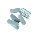 Étui pour accessoires de lentilles de contact taille compacte 5,2 × 1,8 × 1 cm étui mini en plastique coloré pour le voyage 1