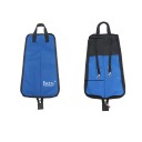 Étui pour baguettes 46 x 20,5 cm Étui en coton imperméable pour instruments de percussion Étui portable résistant avec poche et sangles de suspension 7