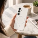 Étui pour Samsung Galaxy S24 avec support de charge magnétique Coque en polyuréthane thermoplastique TPU Étui de téléphone avec anneau magnétique 23